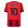 Camisetas AC Milan Brahim 10 Primera 2023-24 - Hombre